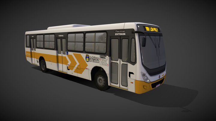 Low Poly Torino G7-S 3p-12m 3D Model