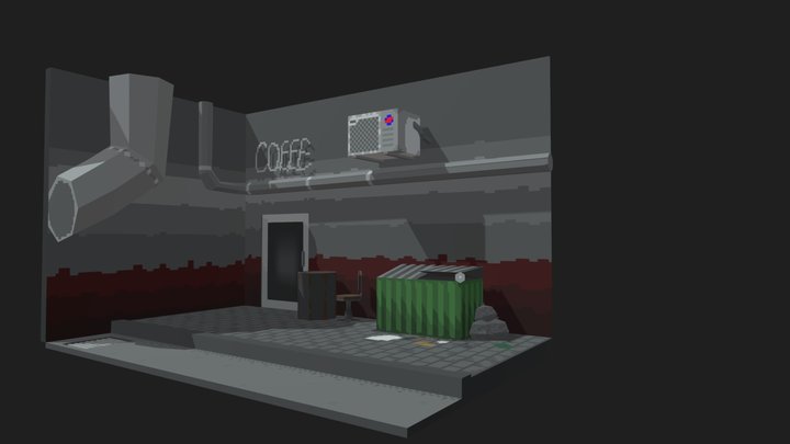 russian diorama 3D Model