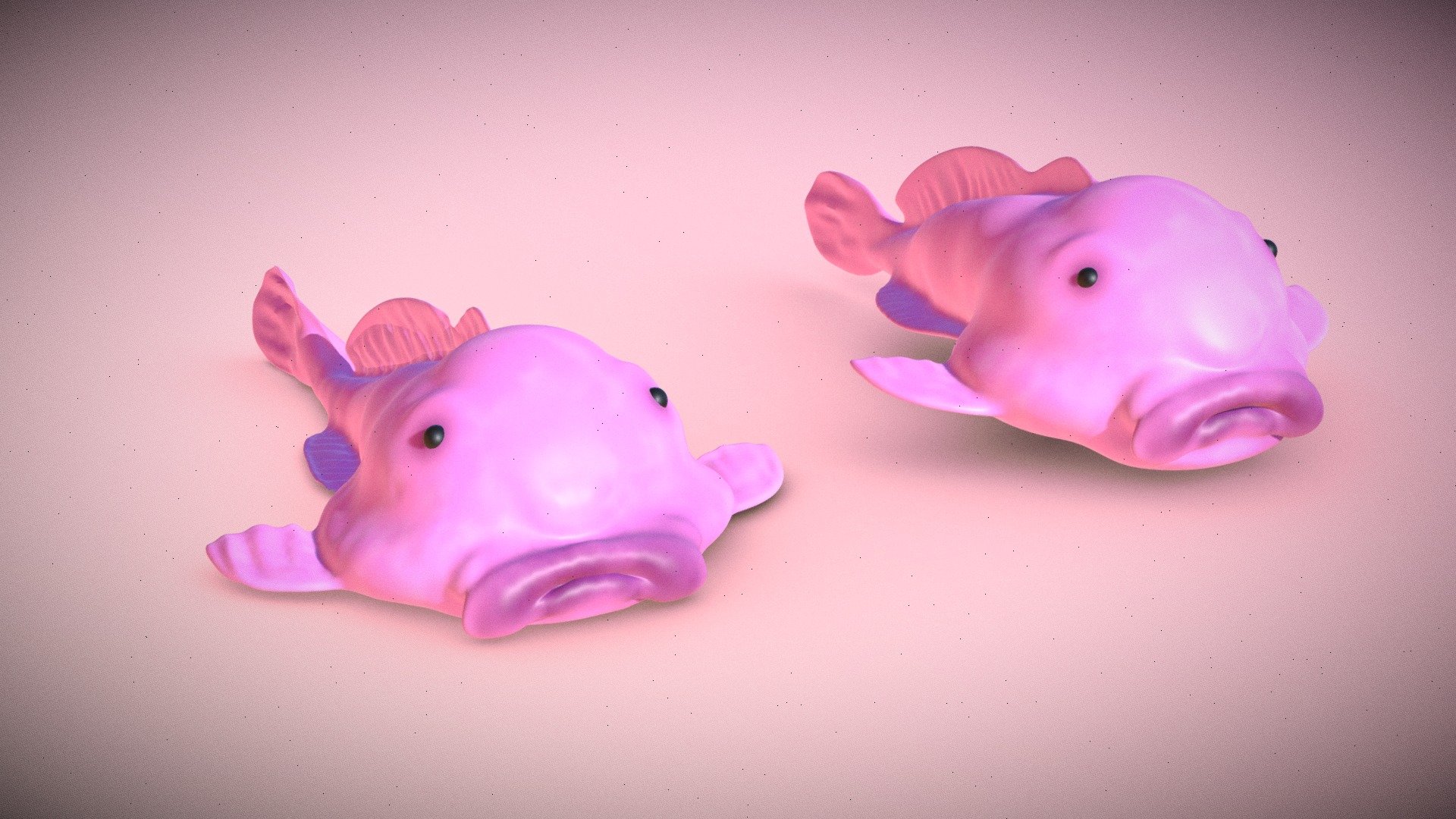 Blob-fish (As depicted out of water) - Buy Royalty Free 3D model by  PARSONSARTS (@tomparsons) [6725585]