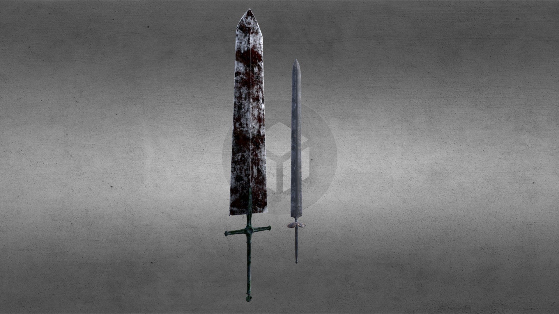 Black Clover - Asta Swords - Download Free 3D model by GremorySaiyan