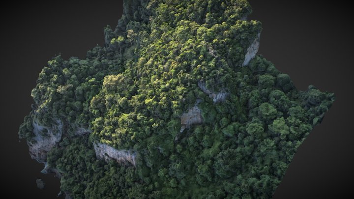 Cliff, mountain, rock, seaside – Kostenloses 3D-Modell STL