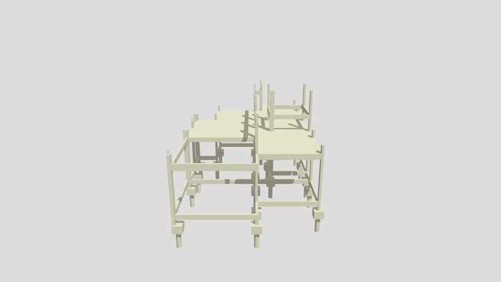 Estrutura Pieter 3D Model