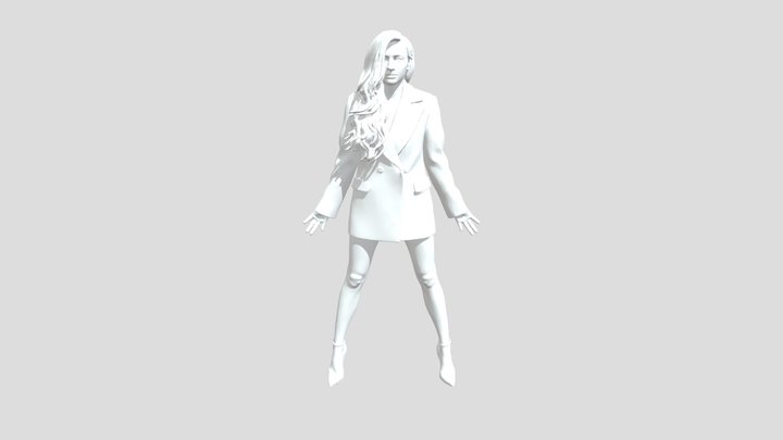 Elegance in Black 3D Model