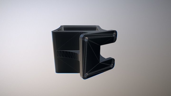 Shrike Go Pro Mount 3 0 3D Model