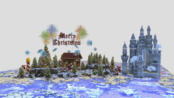 Merry christmas 2021 - by Minehub 3D Model
