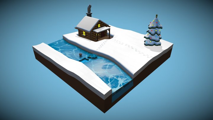 Merry Christmas 3D Model