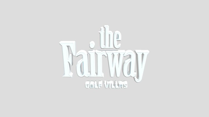 3D Logo The Fairway