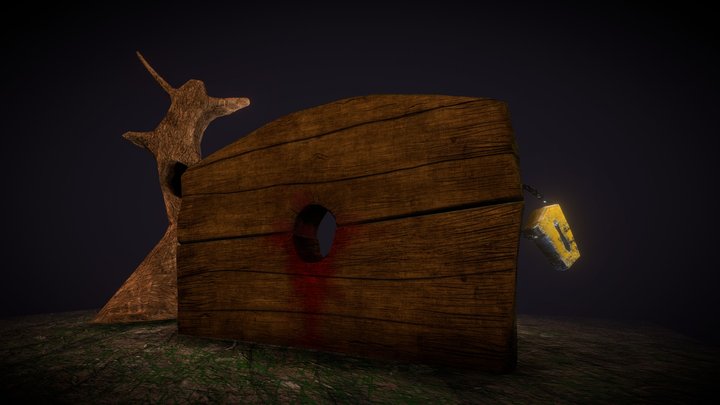 Pillory Concept 3D Model