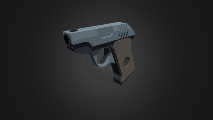 MCTF2 Pistol 3D Model