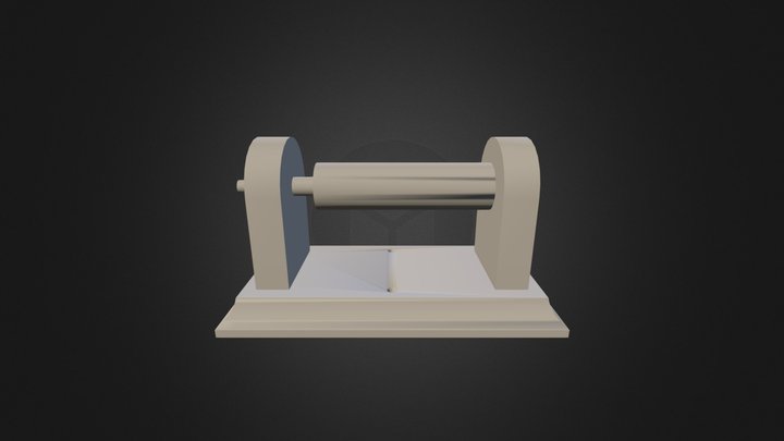 Toilet Paper Dispenser Parts 3D Model