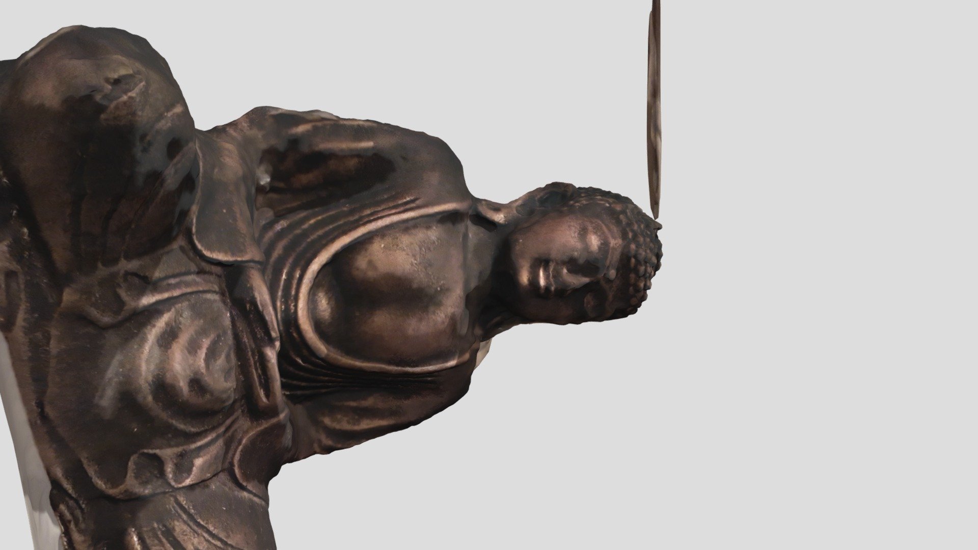 Bronze Buddha Statuette