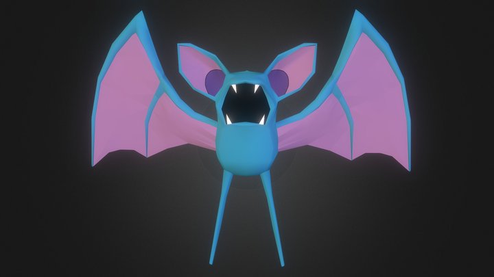 #41 Zubat 3D Model