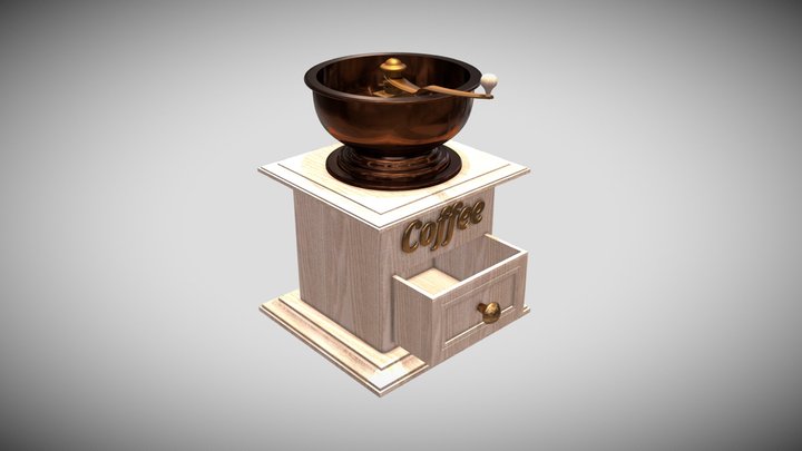 Coffee grinder 3D Model