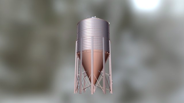 Бункер БСК 60 3D Model