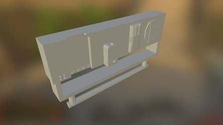 Bath-station 3D Model
