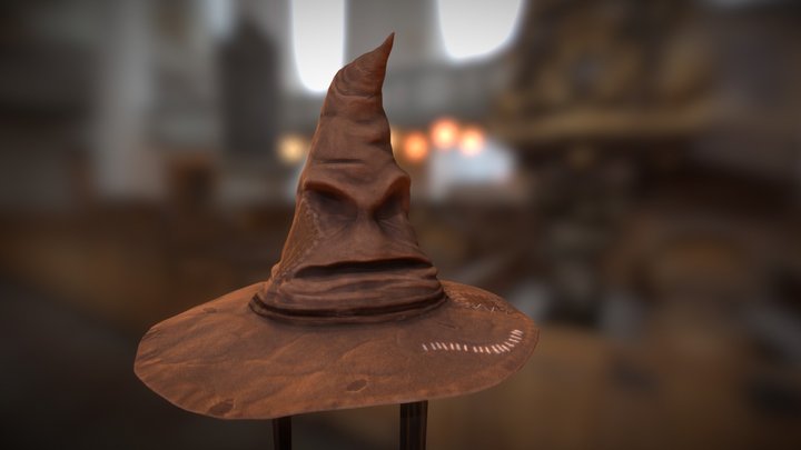 Sorting Hat 3D Model