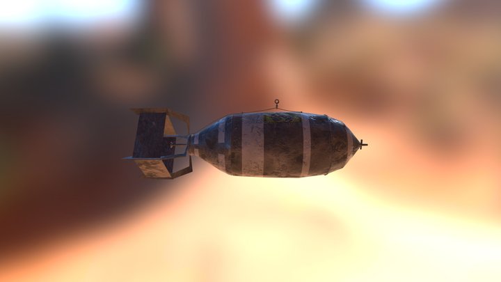 Nuclear Bomb 3D Model