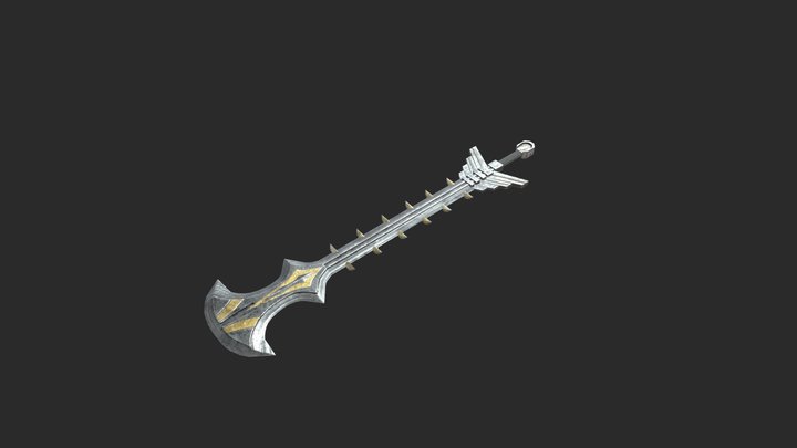 Megatron Sword 3D Model
