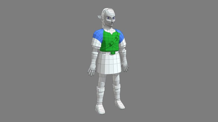 Game Character - W.I.P. 3D Model