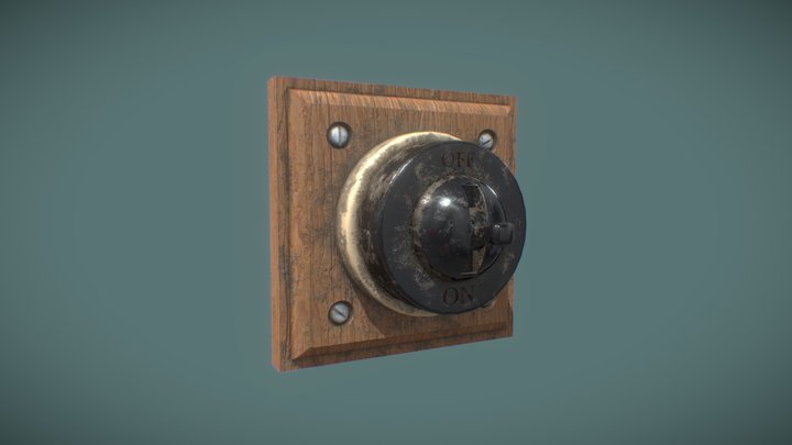 Old Switch 3D Model