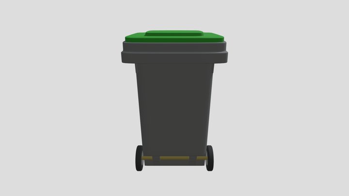 garbage can 3D Model
