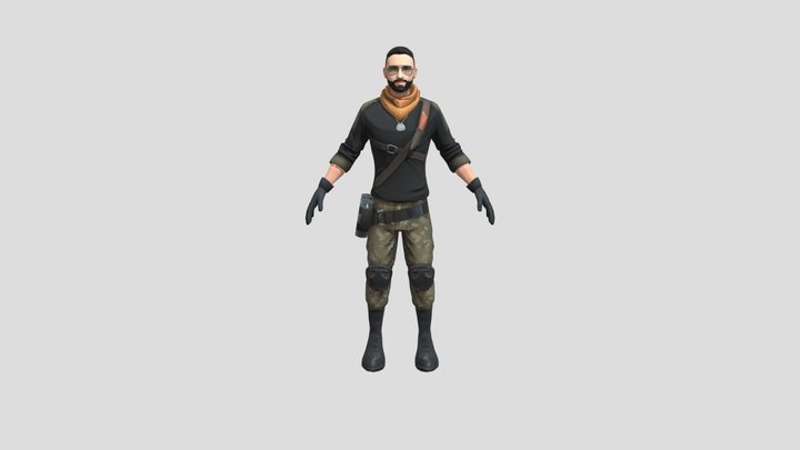 Army man 3D Model