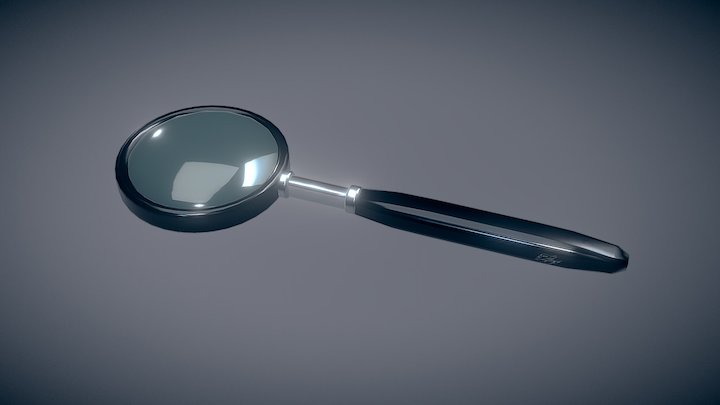 Magnifying glass 3D Model