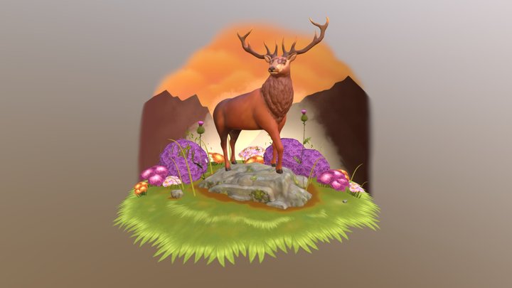 Scot Hi Scene Test 3D Model