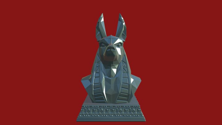 Anubis 3D Model