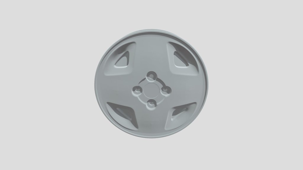 Five-spoke alloy wheel