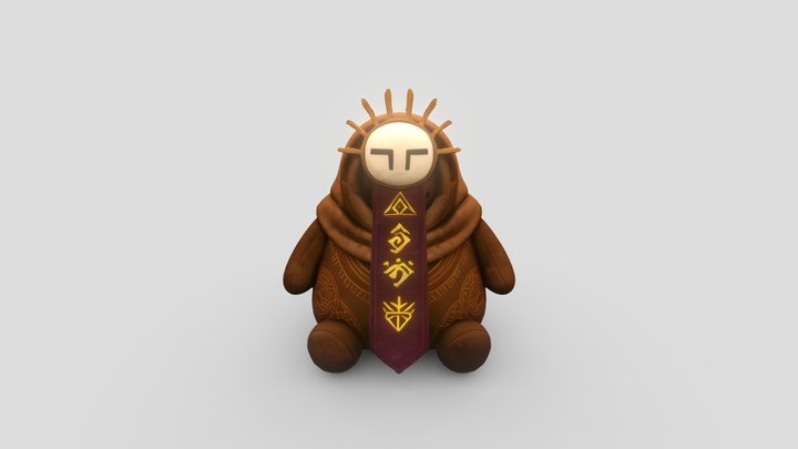 Esquie Plush - Clair Obscur Expedition 33 3D Model