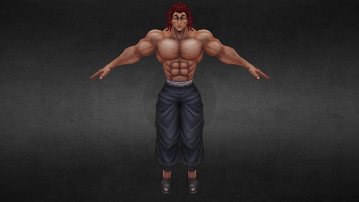 Charactere BAKI 3D model