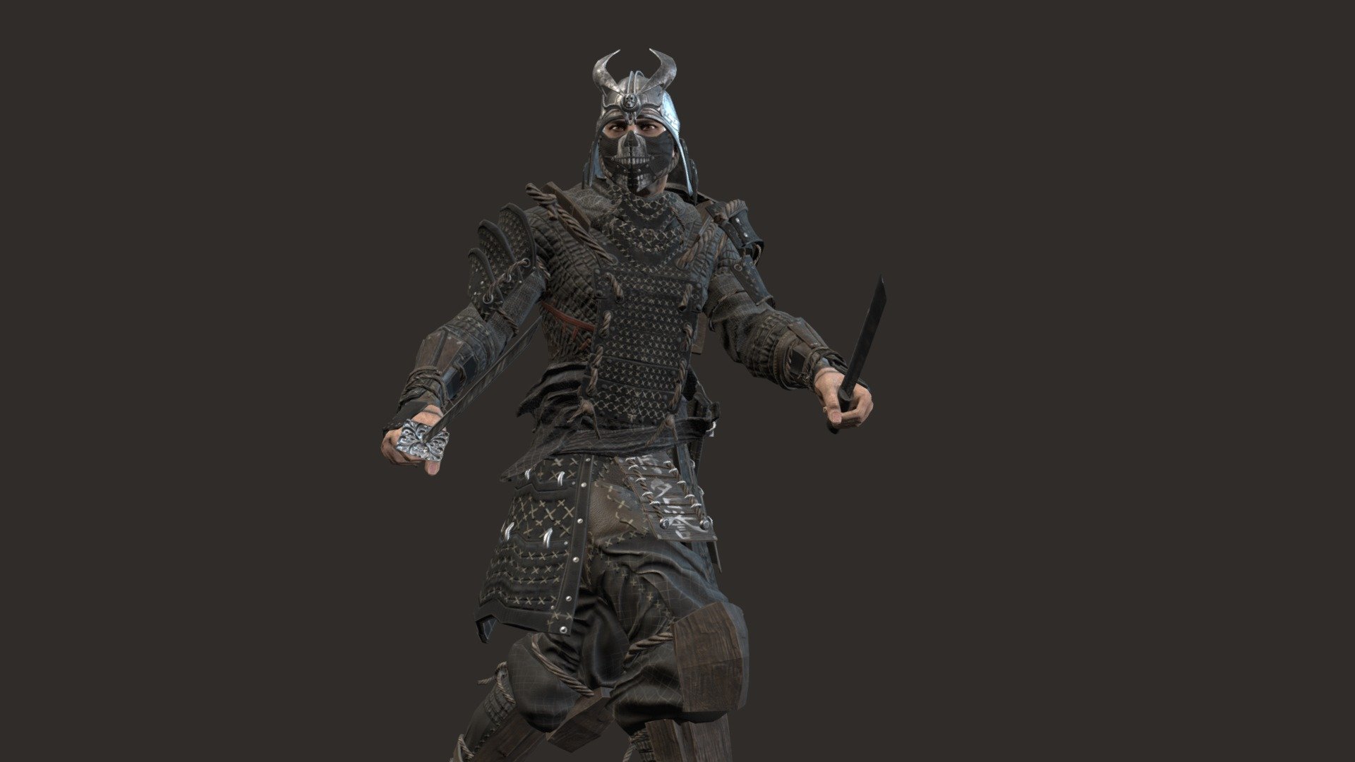 Samurai remastered2 — Sketchfab embed 3D viewer