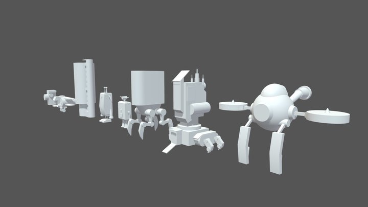 HM_Bloking_ALL 3D Model
