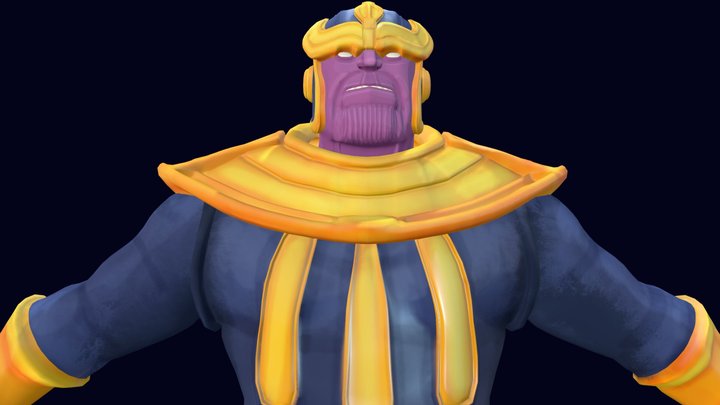 Thanos 3D Model