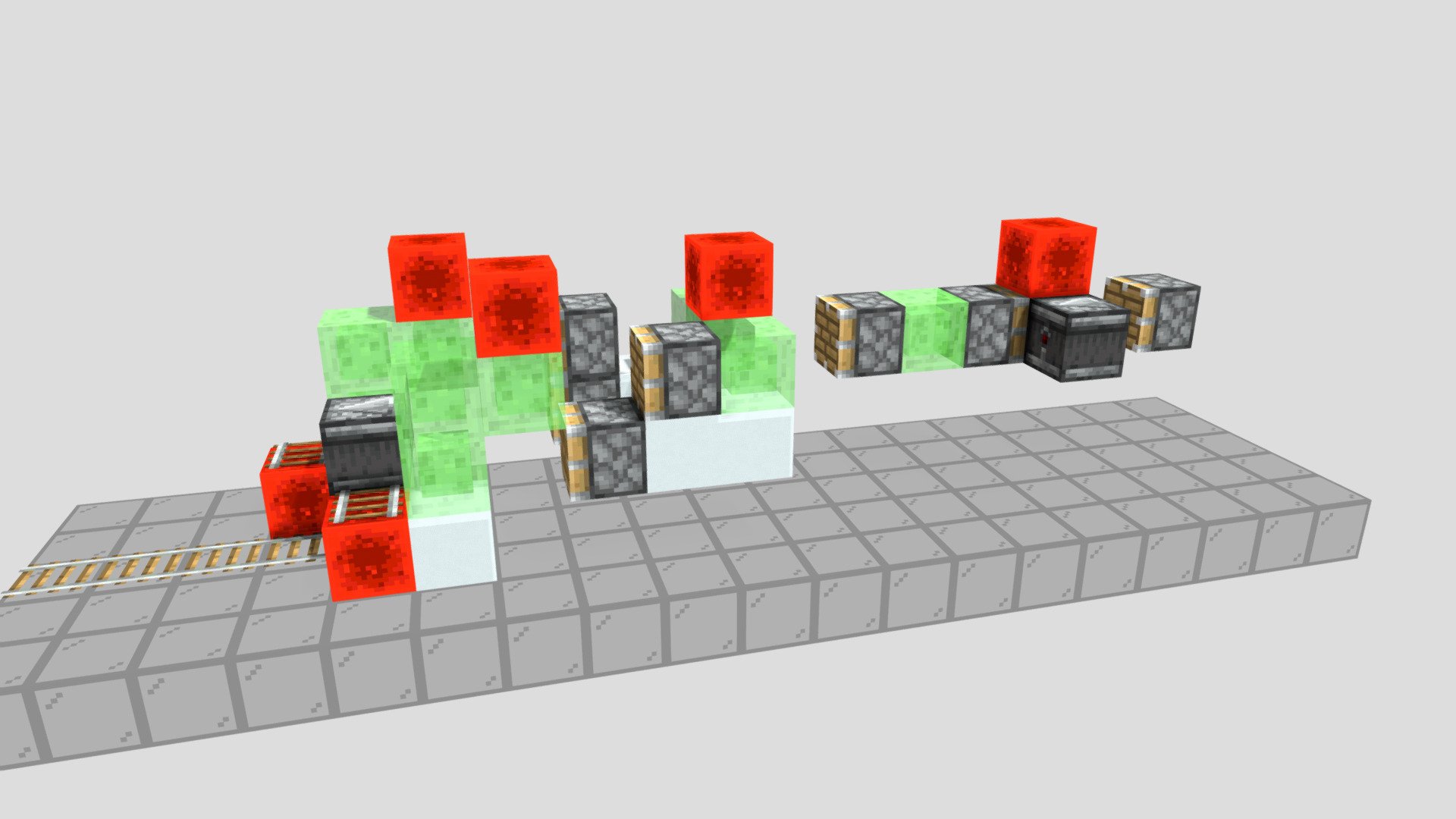 PistonBolt - Rail curver North&West 1.16+