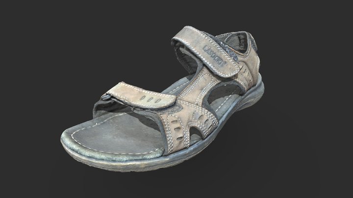 Leather Sandal #AgisoftClothesChallenge
