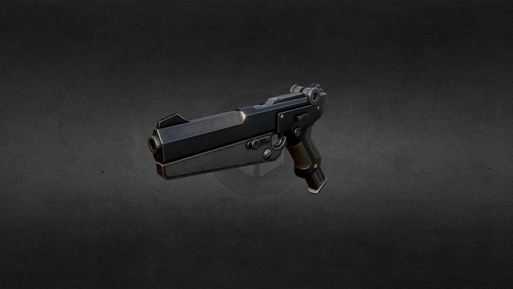 Nazi Pistol – Gratis 3D-model STL
