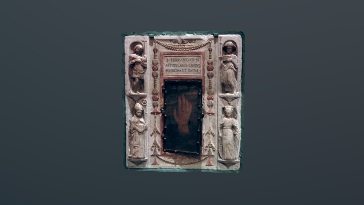 Edicola Per Le Reliquie di San Ferrando 3D Model