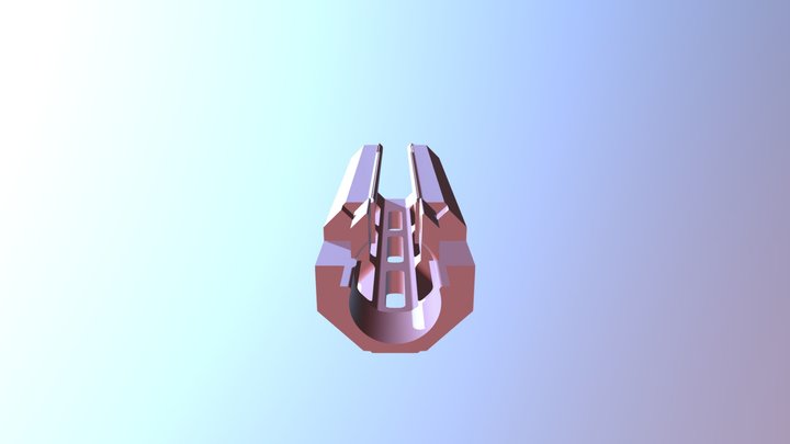 Mp5 Grip 3D Model