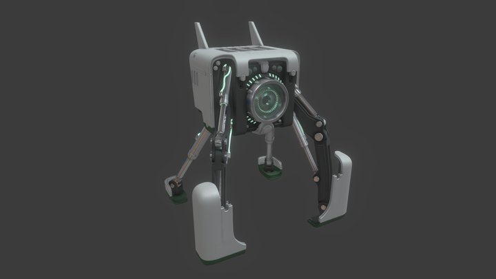 Camera Drone 3D Model