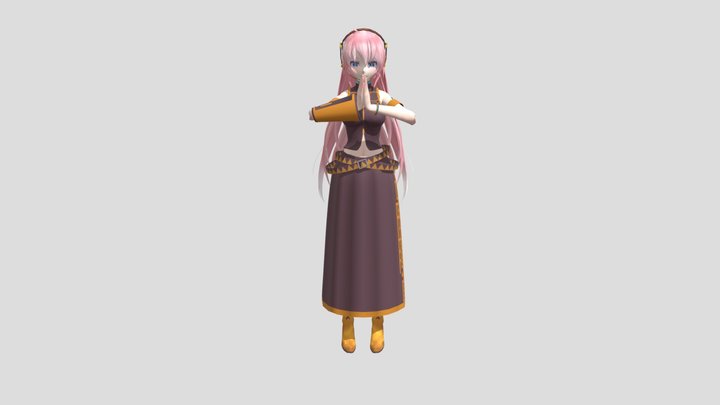 Luka praying (TDA) 3D Model