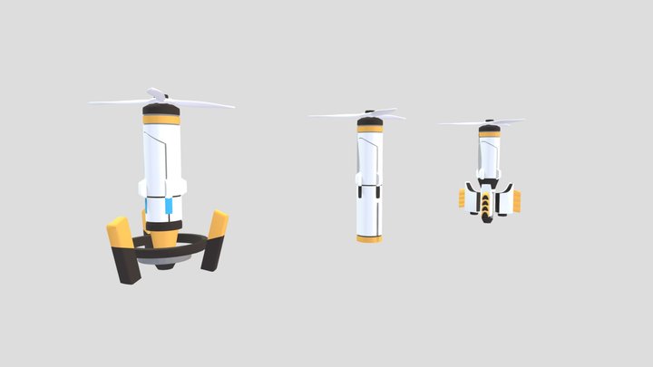 Magallan Drones 3D Model