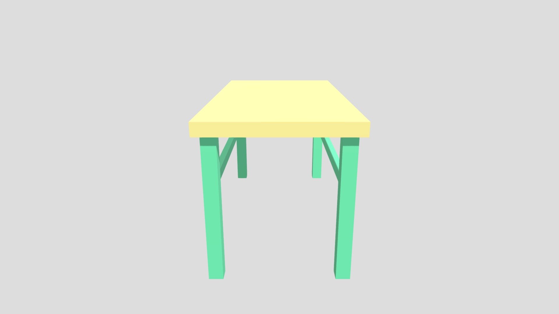 Kitchen Table - Download Free 3D model by digitalsocietyschool [67423dd