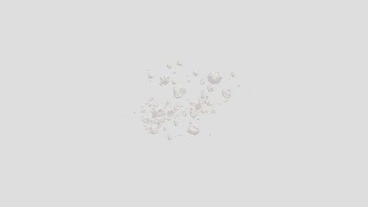 asteroids 3D Model