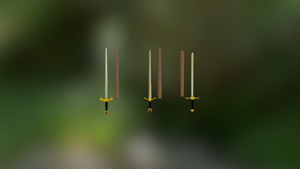 Sword Pack Low Poly