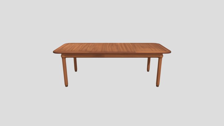 Dinning Table_obj – Free 3D Model STL
