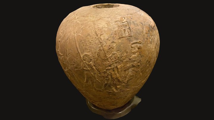 Narmer Macehead Ashmolean Museum Oxford – Modello 3D gratuito STL