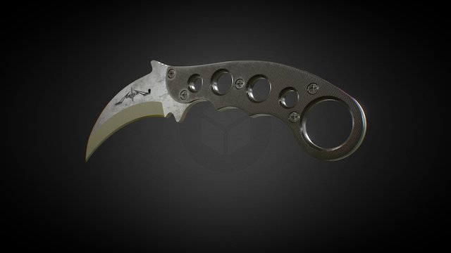 Emerson Karambit 3D Model