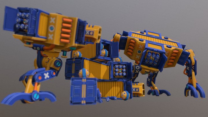 Platform #7 (Mother_Trap Concept) 3D Model
